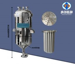 38芯40寸 锥形精密过滤器 不锈钢烧结滤芯  